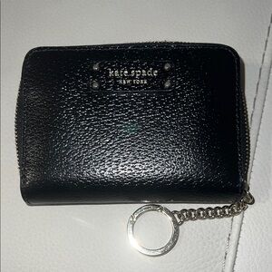 Kate Spade Black Keychain Wallet